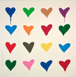 All You Need is He(ART) II Medium by Mr. Brainwash - Limited Edition on Paper sized 22x22 inches. Available from Whitewall Galleries